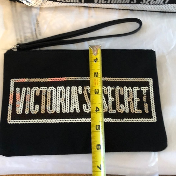 NWT! Victoria’s Secret sequin tote with bonus bag! - Picture 7 of 8